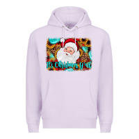Lilac it's Christmas y'all background Premium Hoodie - JahusDesignShop