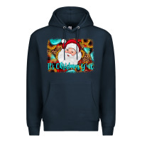 Navy it's Christmas y'all background Premium Hoodie - JahusDesignShop