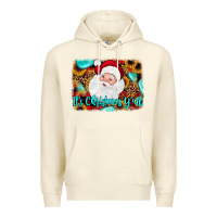 Sandshell it's Christmas y'all background Premium Hoodie - JahusDesignShop