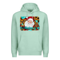 Seafoam it's Christmas y'all background Premium Hoodie - JahusDesignShop