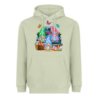 Matcha easter farm truck Heavyweight Hoodie - Zillion Design Studio