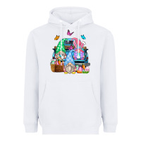 White easter farm truck Heavyweight Hoodie - Zillion Design Studio
