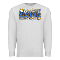 Dove Grey sister volleyball Premium Sweatshirt - Zillion Design Studio