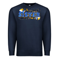 Navy sister volleyball Premium Sweatshirt - Zillion Design Studio