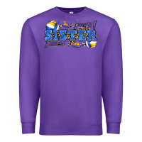 Purple sister volleyball Premium Sweatshirt - Zillion Design Studio
