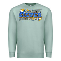 Seafoam sister volleyball Premium Sweatshirt - Zillion Design Studio