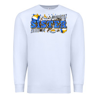 White sister volleyball Premium Sweatshirt - Zillion Design Studio