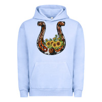 Pigment Grape Ice horseshoe sunflower Urban Hoodie - JahusDesignShop