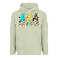Matcha daisy gnomes Heavyweight Hoodie - Zillion Design Studio