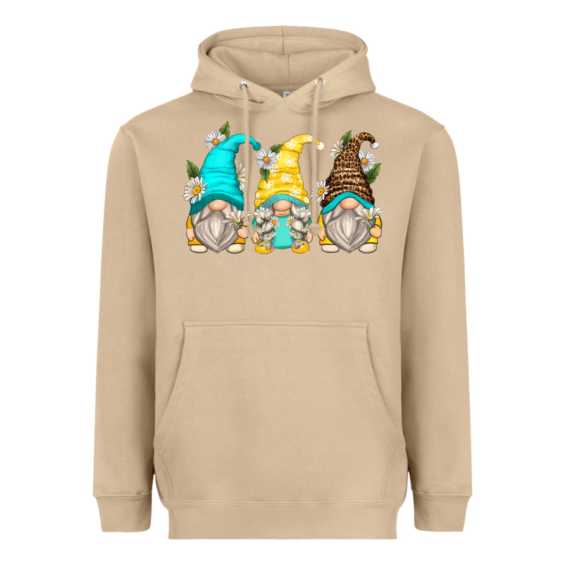 Daisy Gnomes Heavyweight Hoodie by Zillion Design Studio | Teevron