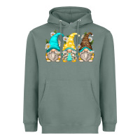 Sage daisy gnomes Heavyweight Hoodie - Zillion Design Studio