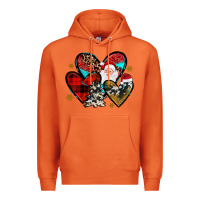Carrot Christmas heart Premium Hoodie - JahusDesignShop