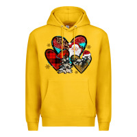 Lemon Christmas heart Premium Hoodie - JahusDesignShop