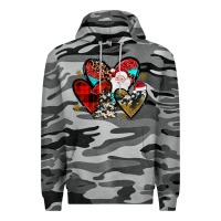 Slate Camo Christmas heart Premium Hoodie - JahusDesignShop