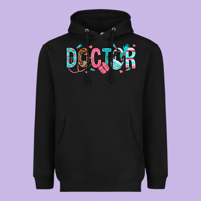 Doctor Heavyweight Hoodie Designed By Texasbilliewilder