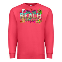 Cardinal beach vibes Premium Sweatshirt - texasbilliewilder