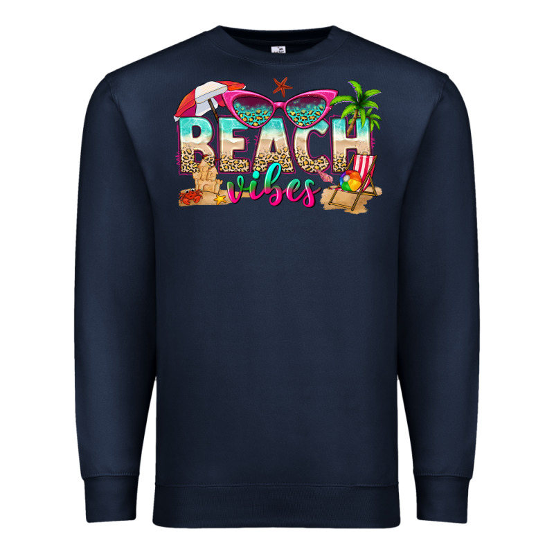 Beach Vibes Premium Sweatshirt by texasbilliewilder | Teevron