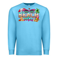 Ocean Blue beach vibes Premium Sweatshirt - texasbilliewilder
