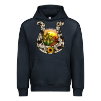 Navy horseshoe sunset Urban Hoodie - JahusDesignShop