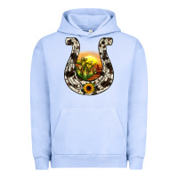 Pigment Grape Ice horseshoe sunset Urban Hoodie - JahusDesignShop