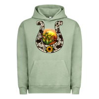 Horseshoe Sunset Urban Hoodie | Teevron