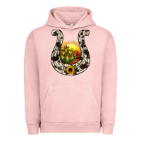Pigment Salmon horseshoe sunset Urban Hoodie - JahusDesignShop