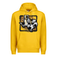 Lemon leopard soccer texas map Premium Hoodie - Jasminsmagicworld