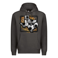 Smoke leopard soccer texas map Premium Hoodie - Jasminsmagicworld