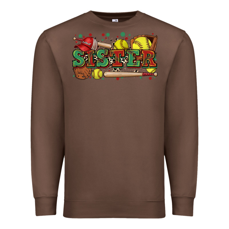 Sister Softball Premium Sweatshirt by Zillion Design Studio | Teevron