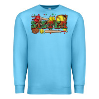 Ocean Blue sister softball Premium Sweatshirt - Zillion Design Studio