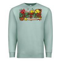 Seafoam sister softball Premium Sweatshirt - Zillion Design Studio