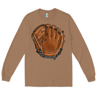 Toasted Coconut baseball glove Long Sleeve Tee - BarkalooDesign