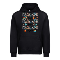 Black teacher teach love inspire Urban Hoodie - JahusDesignShop