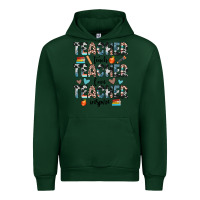 Forest Green teacher teach love inspire Urban Hoodie - JahusDesignShop