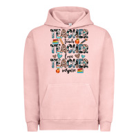 Pigment Salmon teacher teach love inspire Urban Hoodie - JahusDesignShop