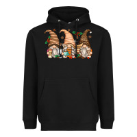 Black coffee gnomes Heavyweight Hoodie - Zillion Design Studio