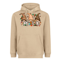Mushroom coffee gnomes Heavyweight Hoodie - Zillion Design Studio