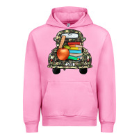 Fuchsia Pink farm truck,back to school Urban Hoodie - JahusDesignShop