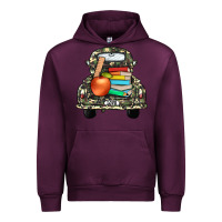 Mauve Wine farm truck,back to school Urban Hoodie - JahusDesignShop