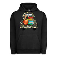 Pigment Black farm truck,back to school Urban Hoodie - JahusDesignShop