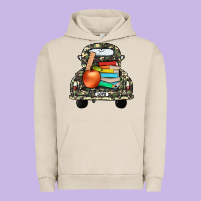 Farm Truck,back To School Urban Hoodie Designed By Jahusdesignshop