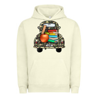 Pigment Pistachio farm truck,back to school Urban Hoodie - JahusDesignShop