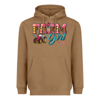 Toasted Coconut farm girl Heavyweight Hoodie - texasbilliewilder