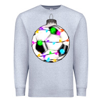 Heather Grey Christmas soccer Premium Sweatshirt - RanaPortraitStore