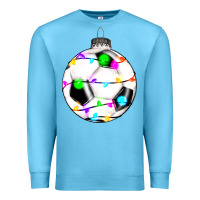 Ocean Blue Christmas soccer Premium Sweatshirt - RanaPortraitStore