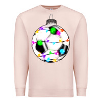 Pale Pink Christmas soccer Premium Sweatshirt - RanaPortraitStore