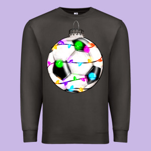 Christmas Soccer Premium Sweatshirt Designed By Ranaportraitstore