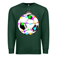 Sports Green Christmas soccer Premium Sweatshirt - RanaPortraitStore
