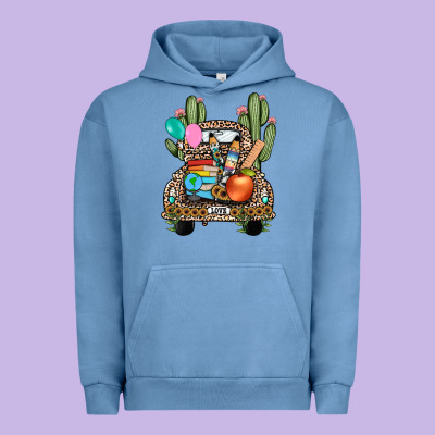 Farm Truck,back To School Urban Hoodie Designed By Jahusdesignshop