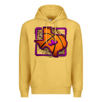 Antique Gold leopard basketball texas map Premium Hoodie - Jasminsmagicworld